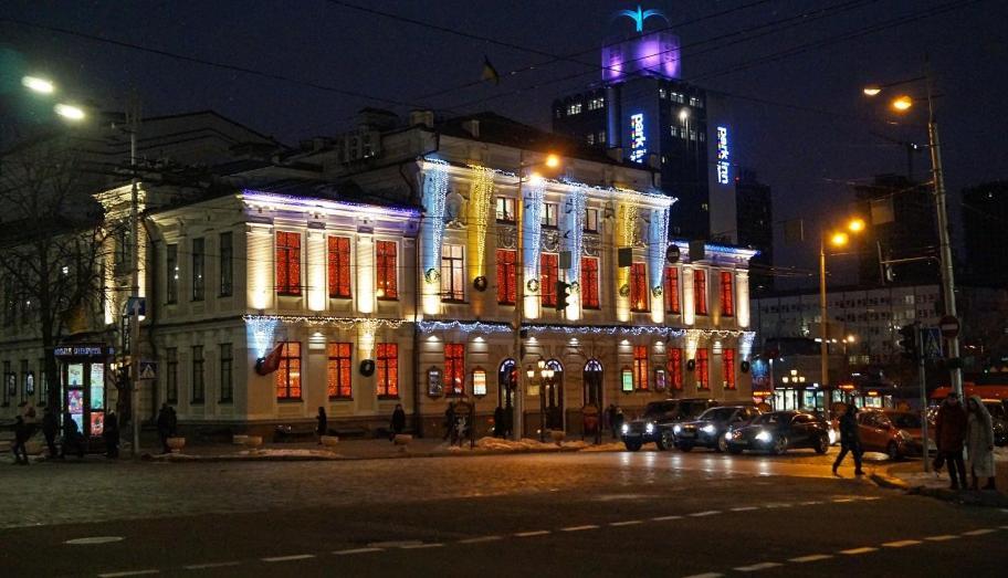 Квартира По Улице Федорова 1 Kiev Exterior foto